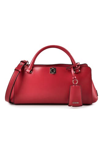 GUESS Umhängetasche dark cherry