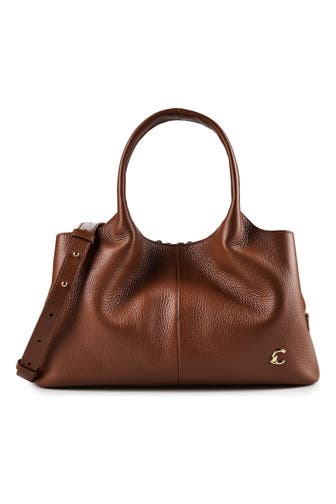 COCCINELLE Handtasche cognac