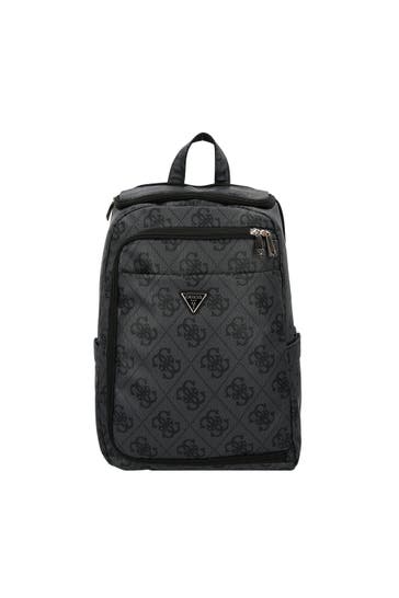 GUESS Business Bag coal logo