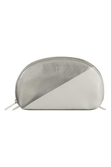 DUDU Kulturbeutel silber