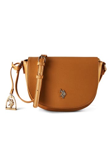 U.S. POLO ASSN. Umhängetasche camel