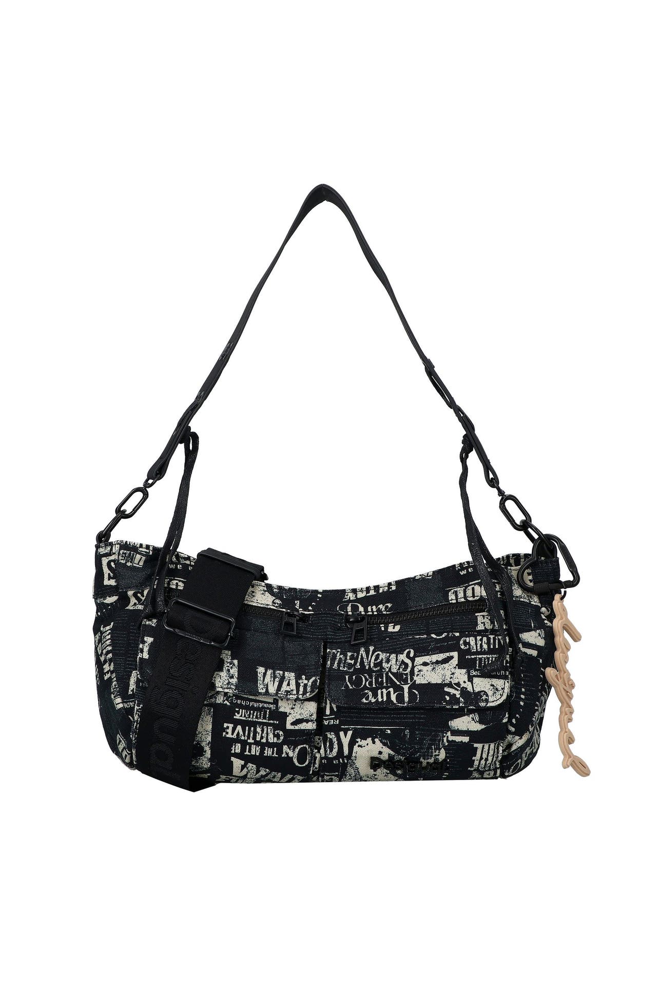 DESIGUAL Umhängetasche schwarz, Bild 1