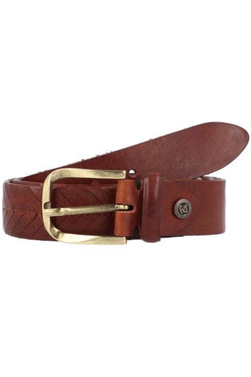 B.BELT Business-Gürtel braun