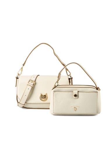 U.S. POLO ASSN. Umhängetasche off white