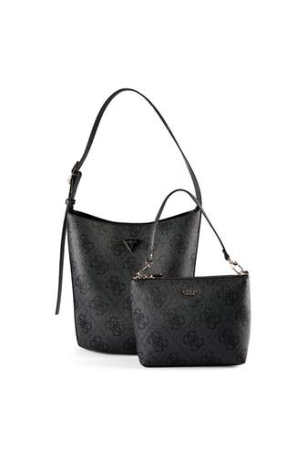 GUESS Handtasche coal logo