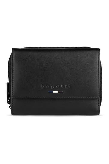 BUGATTI Geldbörse schwarz