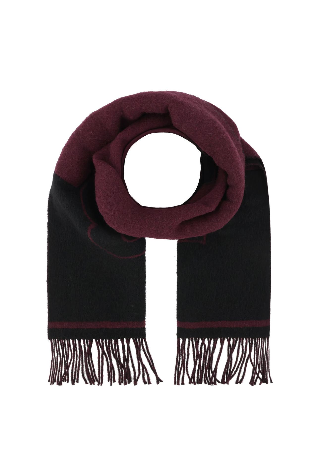 BOSS Schal dark purple, Bild 1