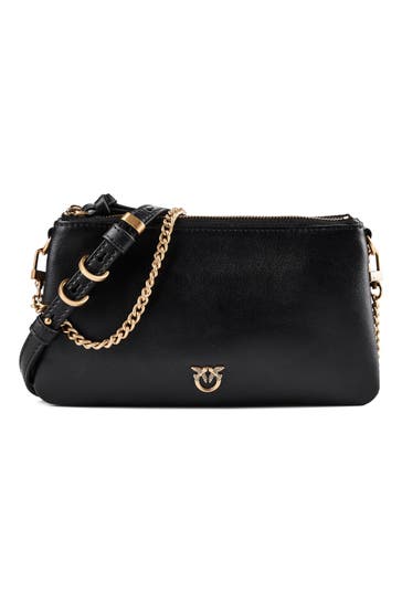 PINKO Umhängetasche nero-antique gold