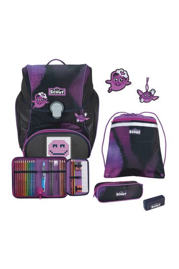 SCOUT Alpha Schulranzen-Set 5-teilig