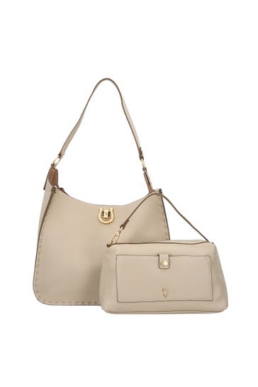 U.S. POLO ASSN. Umhängetasche beige