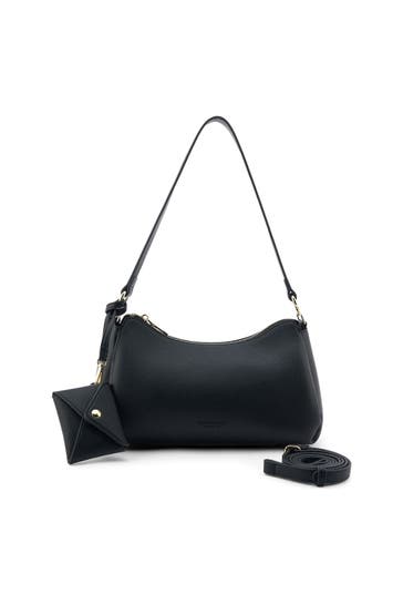 SEIDENFELT Umhängetasche black