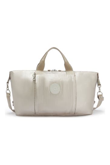 KIPLING Weekender metallic glow