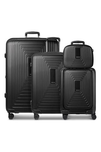 REDOLZ Koffer black metallic