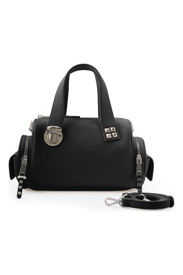 SEIDENFELT Umhängetasche black