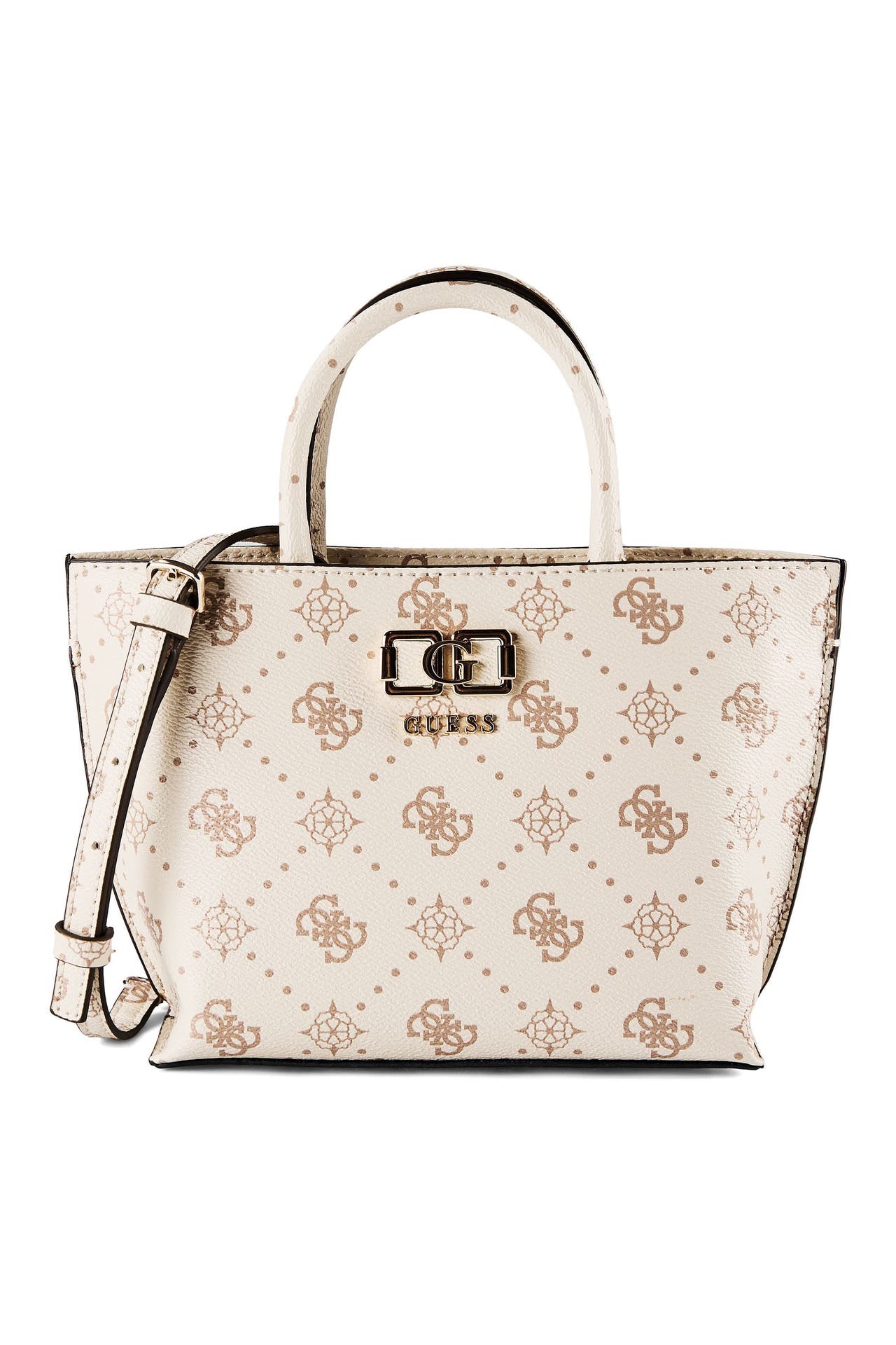 GUESS Handtasche vanilla logo, Bild 1
