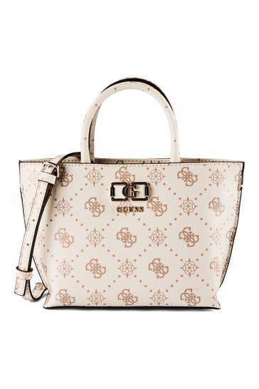 GUESS Handtasche vanilla logo