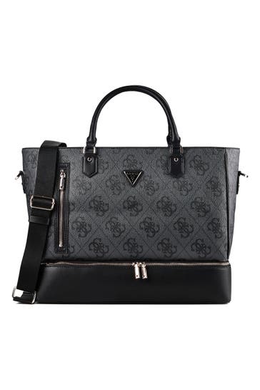 GUESS Handtasche coal logo