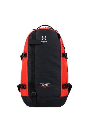 HAGLÖFS Rucksack true black-habanero