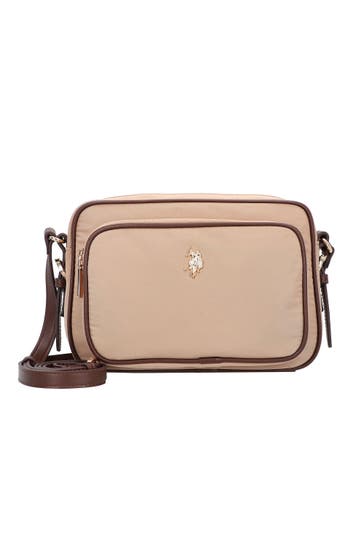 U.S. POLO ASSN. Umhängetasche warm taupe
