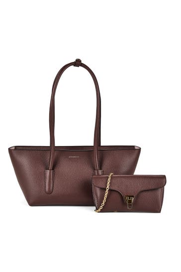 COCCINELLE Handtasche berry