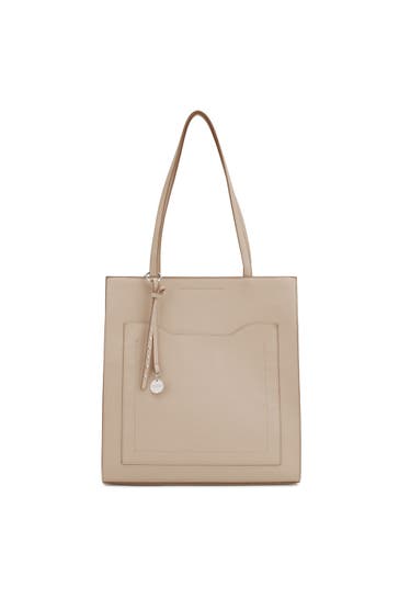 SEIDENFELT Handtasche light sand