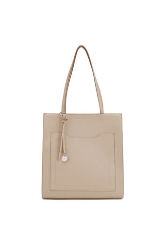 SEIDENFELT Handtasche light sand