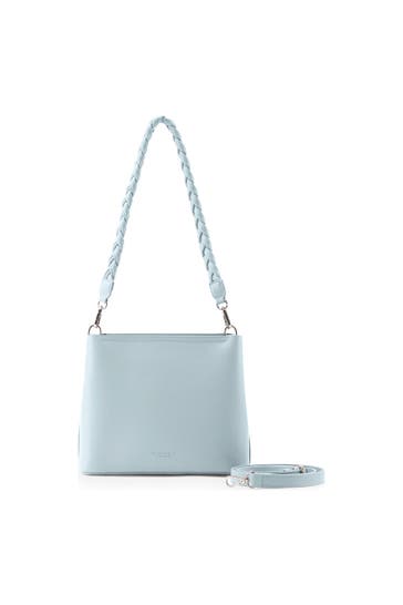 SEIDENFELT Umhängetasche ice blue