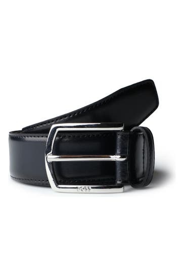 BOSS Business-Gürtel navy
