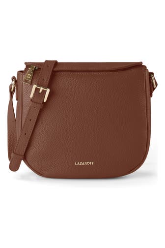 LAZAROTTI Umhängetasche brown