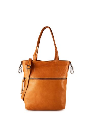 FREDSBRUDER Handtasche toffee amber