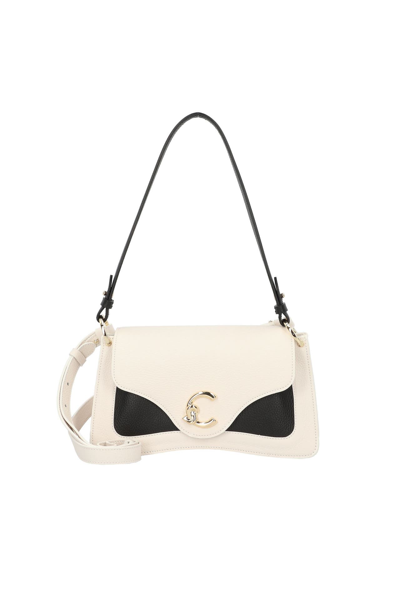 COCCINELLE Handtasche blanco-noir, Bild 1