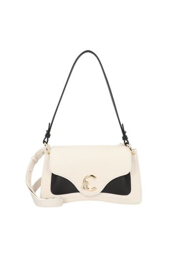COCCINELLE Handtasche blanco-noir