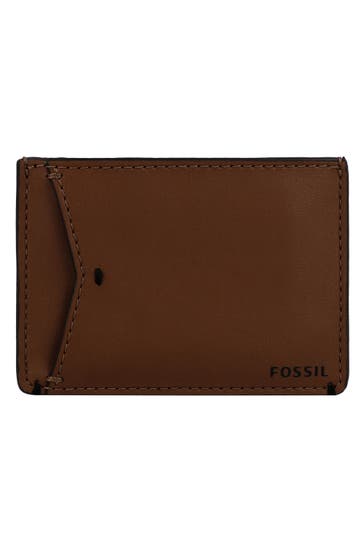 FOSSIL Geldbörse medium brown