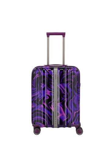 TRAVELITE Koffer purple swirl