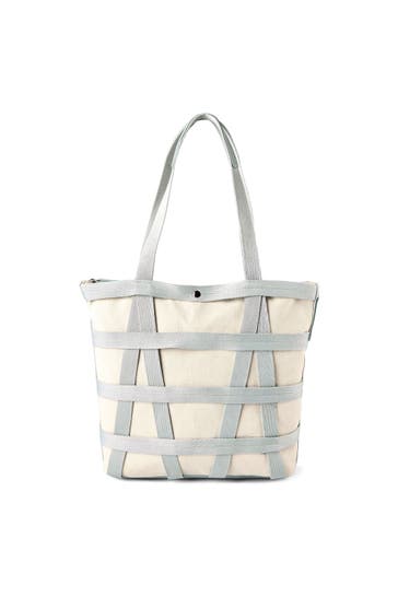 TOM TAILOR DENIM Shopper off white
