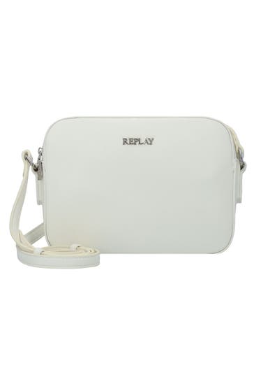 REPLAY Umhängetasche opt white