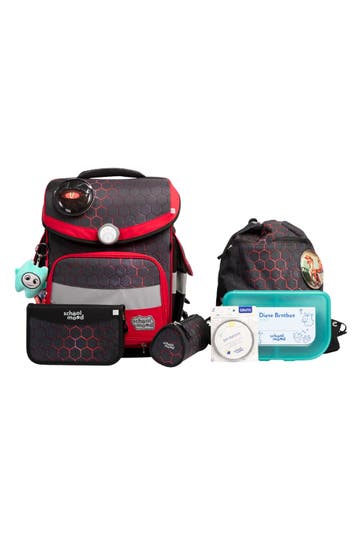 SCHOOL-MOOD Timeless Pro Schulranzen-Set 7-teilig