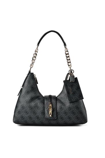GUESS Handtasche coal logo