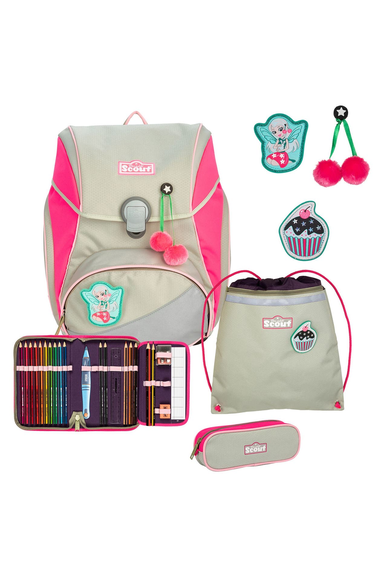 SCOUT Alpha Schulranzen-Set 4tlg., Bild 1