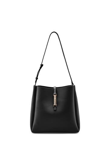 SEIDENFELT Handtasche black