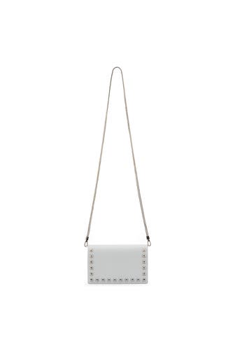 SEIDENFELT Umhängetasche silver