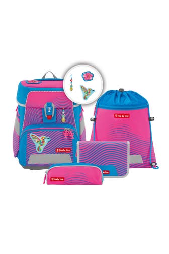 STEP BY STEP Space Neon Schulranzen-Set 5-teilig