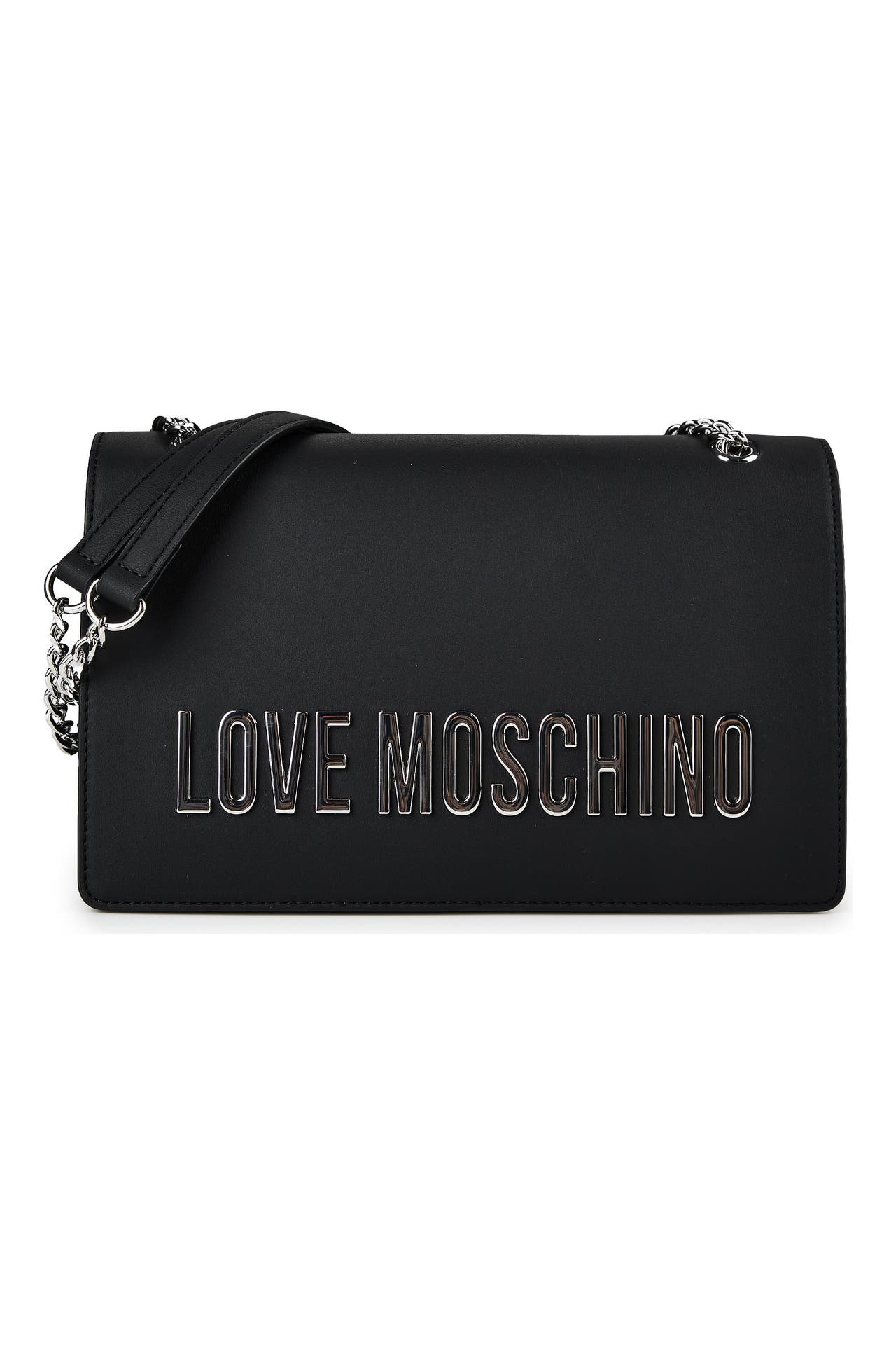 LOVE MOSCHINO Handtasche nero-silber, Bild 1