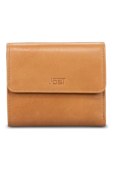 JOST Geldbörse cognac