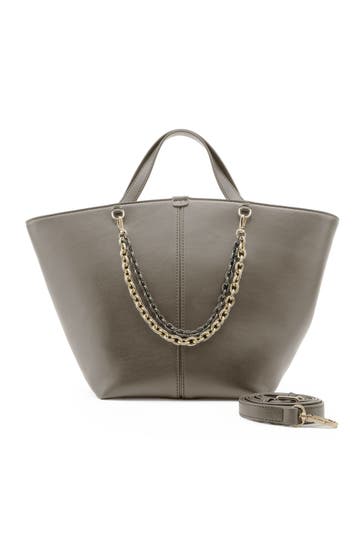 SEIDENFELT Umhängetasche grey