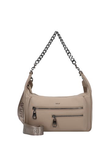 REPLAY Handtasche taupe gray