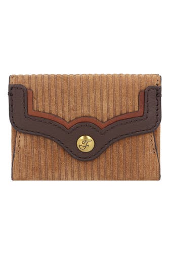FOSSIL Geldbörse camel corduroy