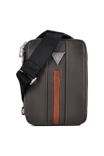 GUESS Umhängetasche anthracite grey