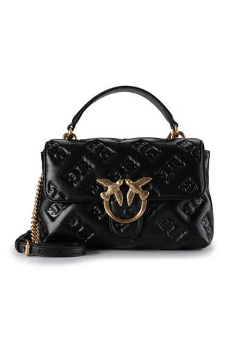 PINKO Handtasche nero-antique gold