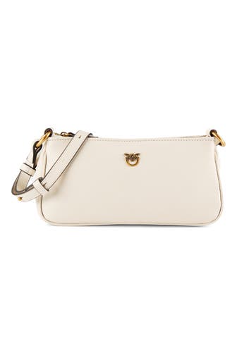 PINKO Umhängetasche bianco gold
